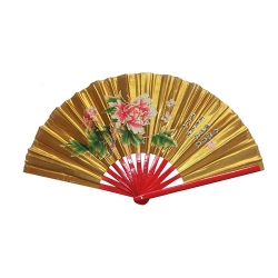 金面彩色太極扇