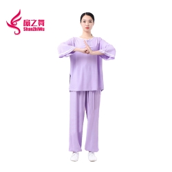 竹節(jié)棉太極服