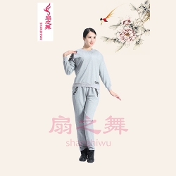 0905印字運(yùn)動(dòng)褲套裝灰