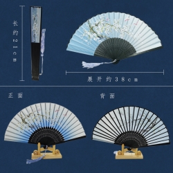 一青二笑工藝扇